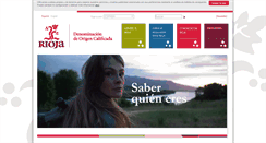 Desktop Screenshot of es.riojawine.com